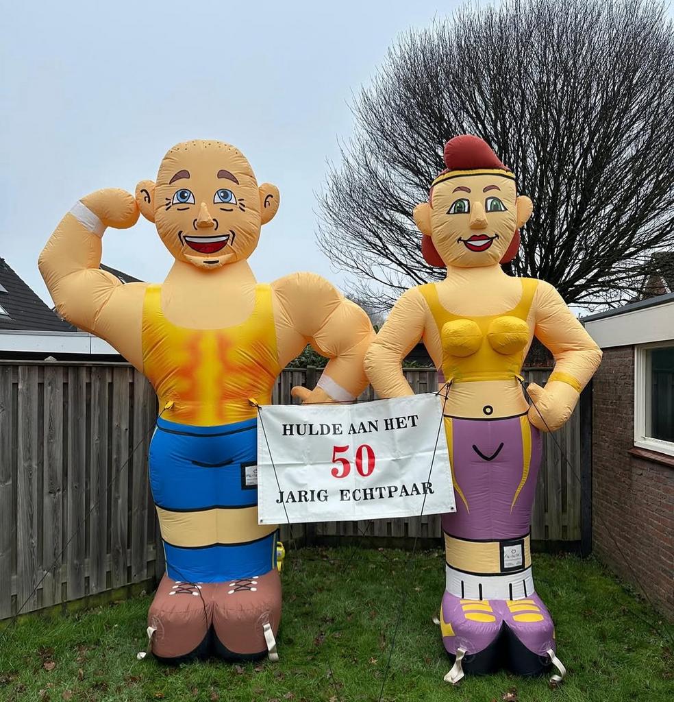 Echtpaar sportief te huur FUNLUCHT Beilen 0613808090, Ophalen, Zo goed als nieuw, Abraham of Sarah