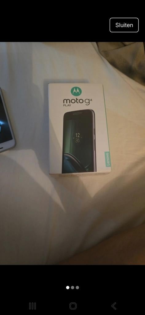 Motorola g4 play, Ophalen, Zo goed als nieuw, Zwart