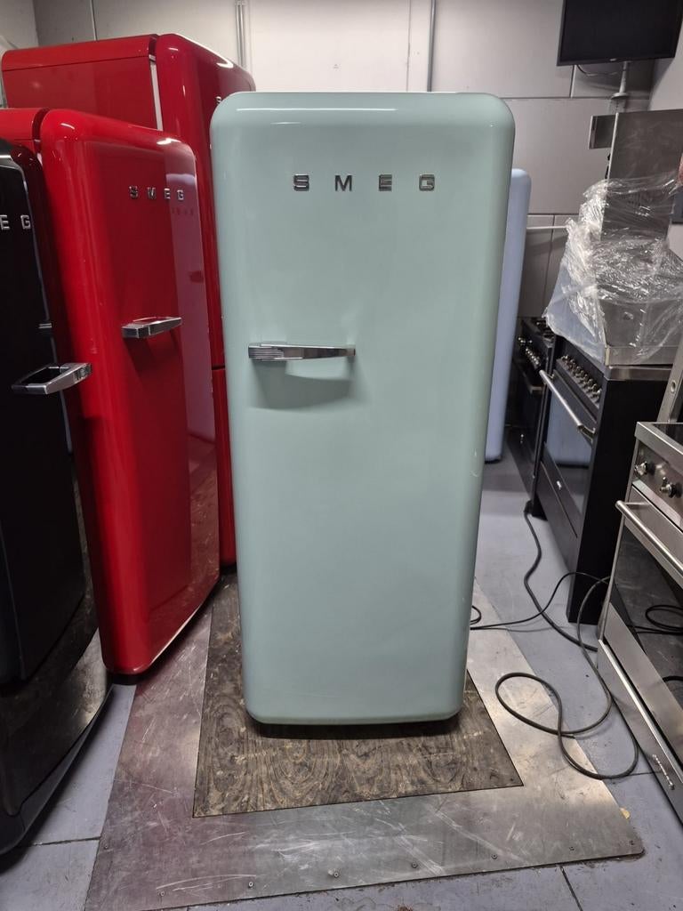 Smeg koelkast pastelgroen(gratis bezorging), Witgoed en Apparatuur, Ophalen