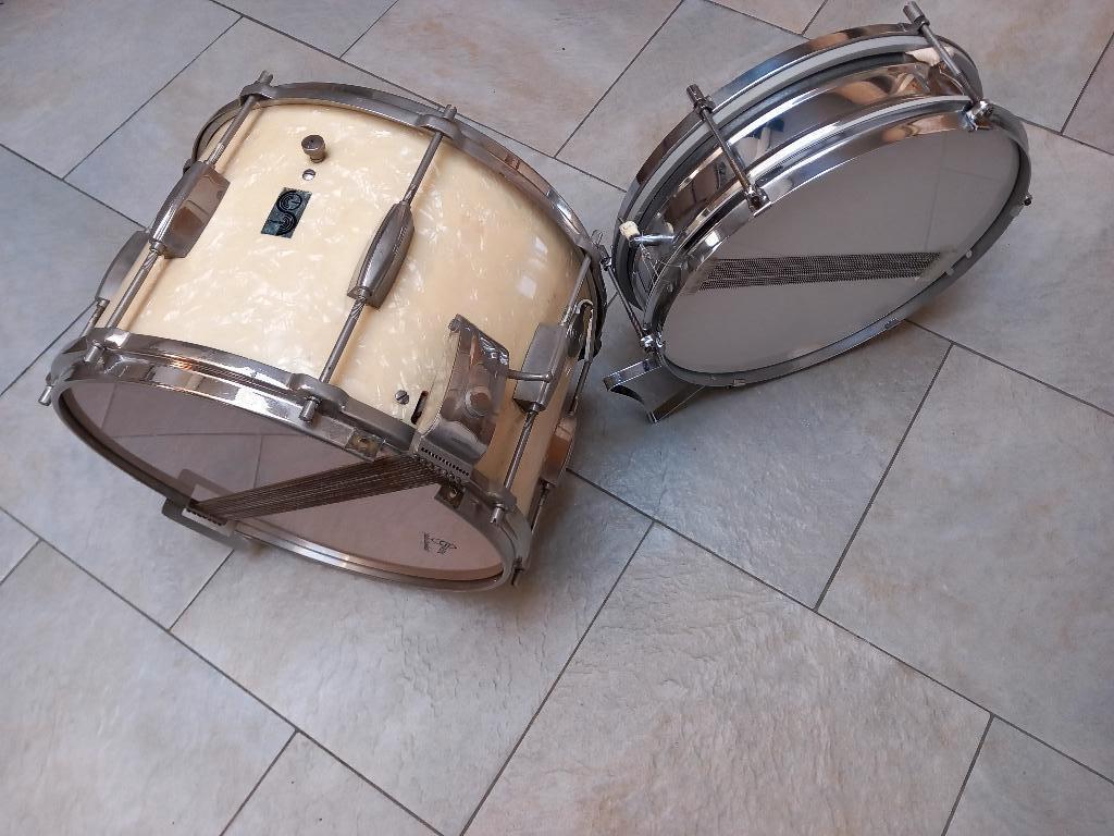 Tenor trom Royal, en piccolo trom, Ophalen of Verzenden, Gebruikt, Overige merken