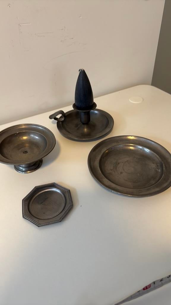 Diversen Tin, Antiek en Kunst, Antiek | Tin, Ophalen of Verzenden