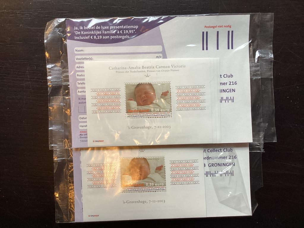 Postzegels Amalia, Postzegels en Munten, Ophalen, Postfris