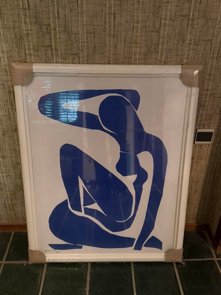 Henri Matisse - Blue Nude (Nu Bleu) Ingelijste Poster NIEUW, Ophalen