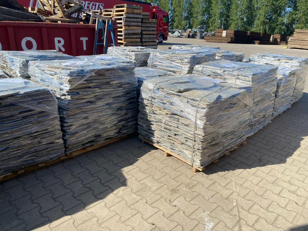 Flagstone stapstenen vijver tuin veranda, Tuin en Terras, Ophalen of Verzenden, Zo goed als nieuw, Natuursteen, Terrastegels