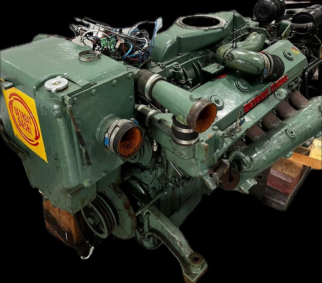 GM 12 V 71voor info bellen naar 0653413663, Ophalen, Gebruikt, Dieselmotor, 1400 tot 1800 rpm