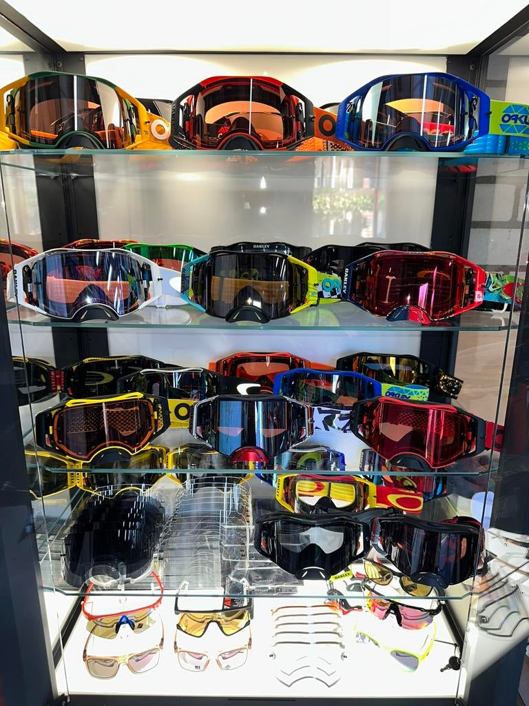 Nieuwe Oakley Airbrake met Prizm lens, Ophalen of Verzenden, Nieuw met kaartje, Kinderen, Motorcrosskleding