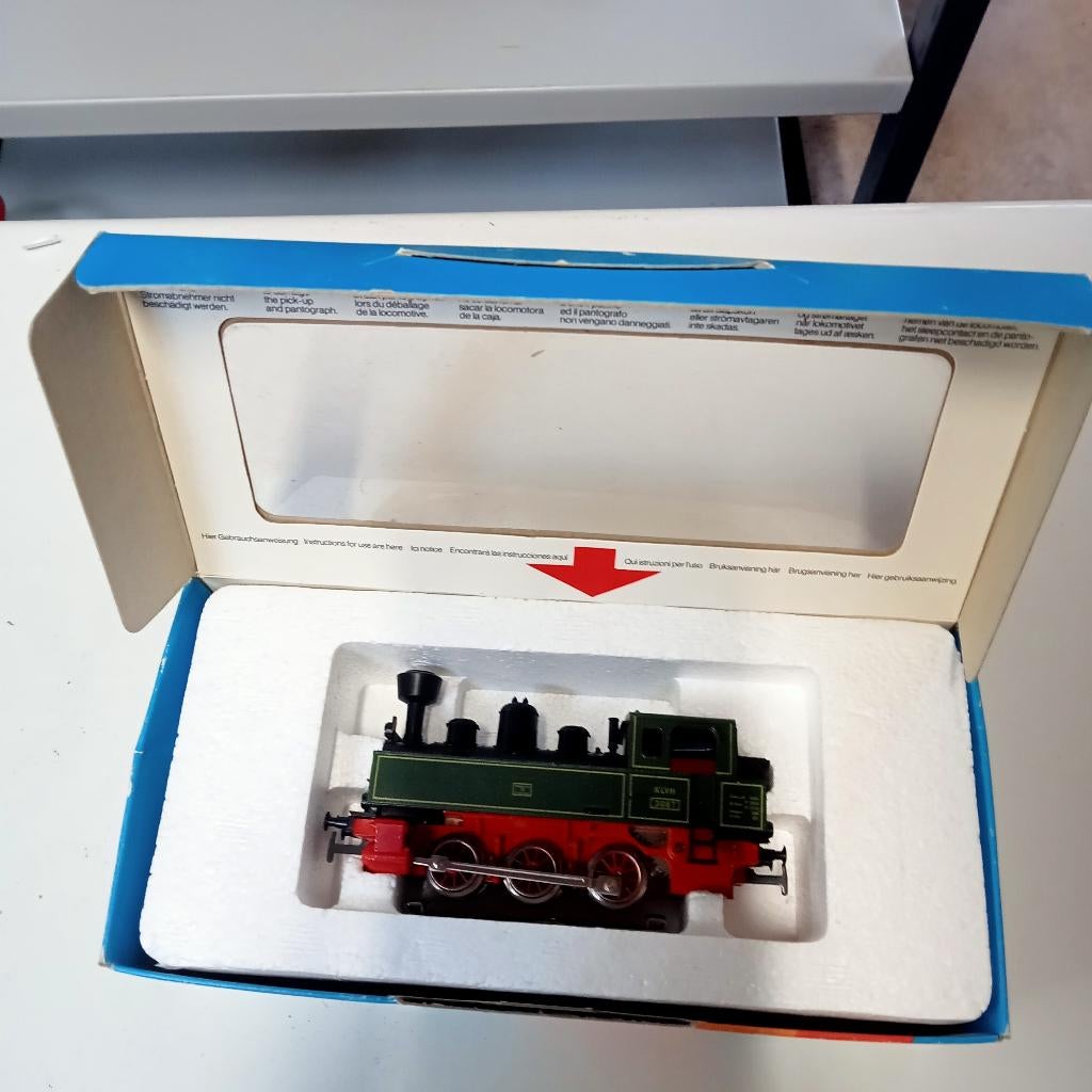 Märklin 3087 H0 Tenderlocomotief van de KLVM, Hobby en Vrije tijd, Modeltreinen | H0, Wisselstroom, Gebruikt, Locomotief, Ophalen of Verzenden