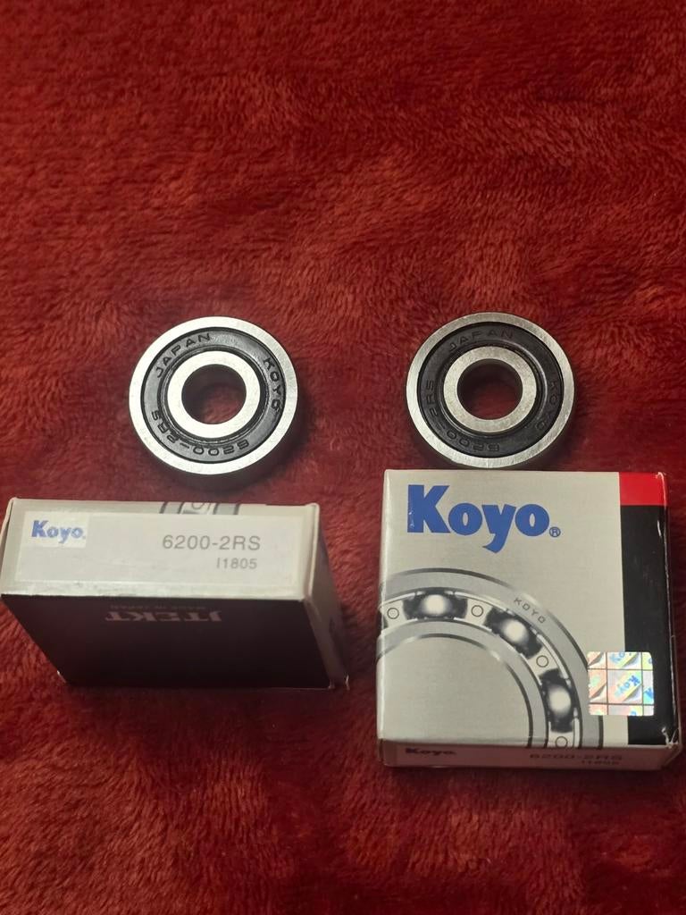 Koyo 6200-2rs fatbike wheel bearings, Ophalen of Verzenden