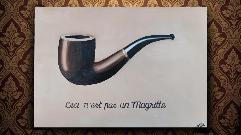Kies voor een écht schilderij: Ceci nést pas un Magritte, Antiek en Kunst, Ophalen
