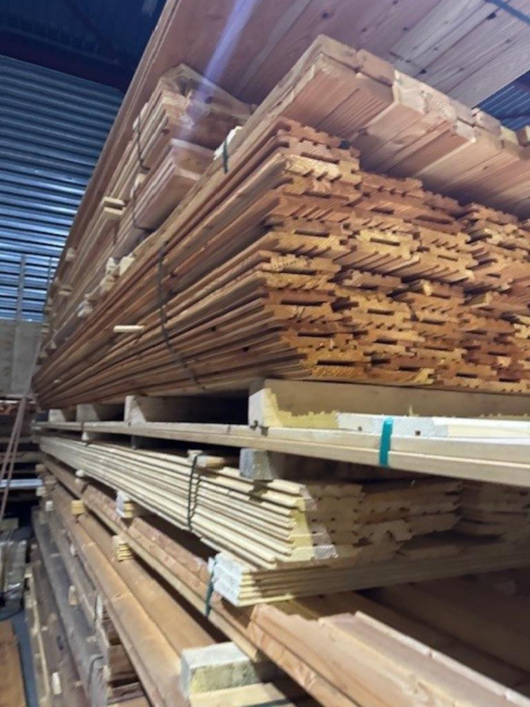 Partij planken van Lariks en Douglas hout - GOEDKOOP!, Doe-het-zelf en Verbouw, Hout en Planken, Ophalen, 25 tot 50 mm, Nieuw