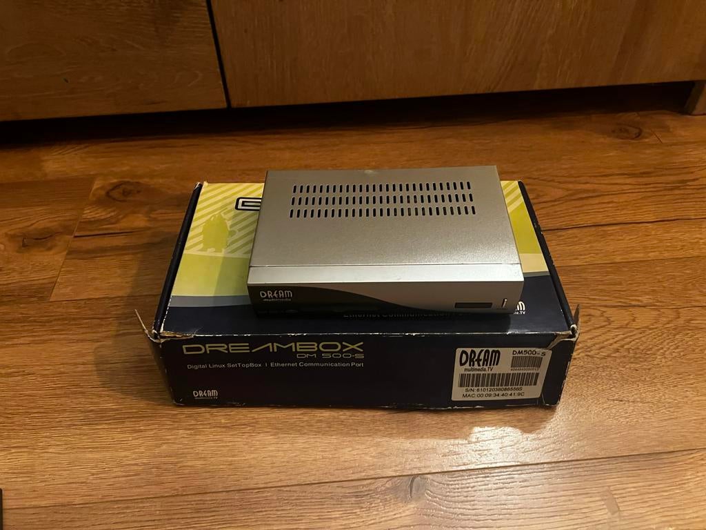 2x Dreambox DM500-S Satellietontvangers, Ophalen of Verzenden, Gebruikt, Decoder