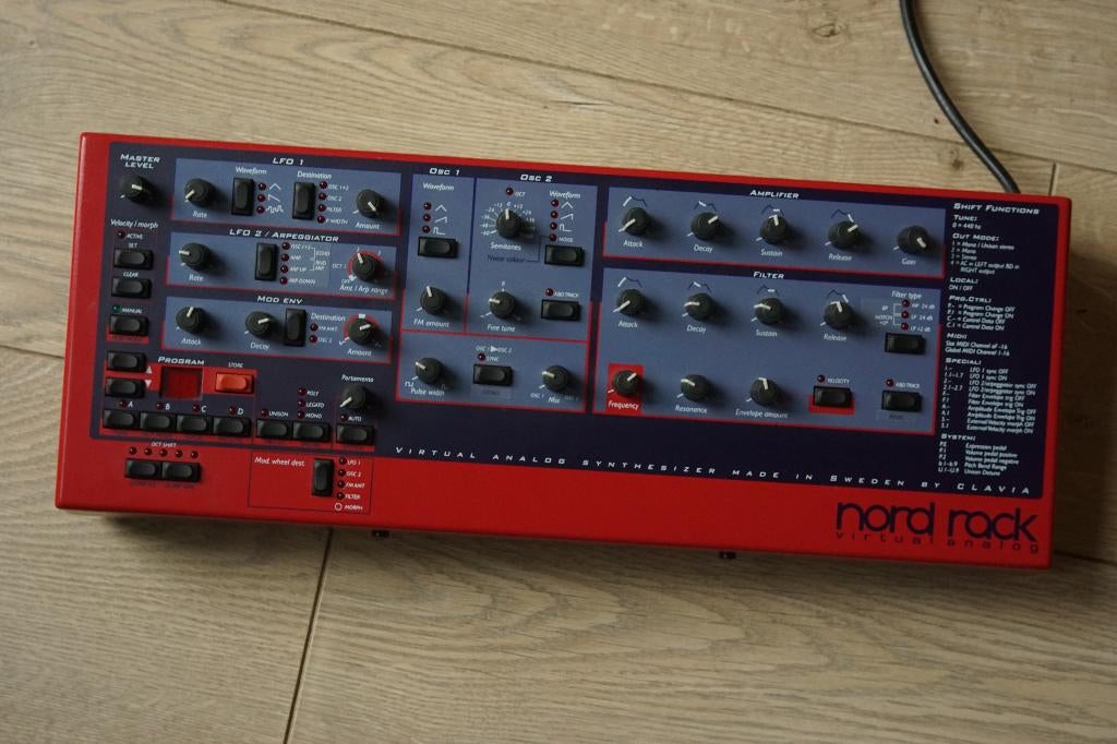 Clavia nord rack 1 12 voice pcmcia expansiie, Muziek en Instrumenten, Synthesizers, Ophalen of Verzenden, Zo goed als nieuw, Overige aantallen