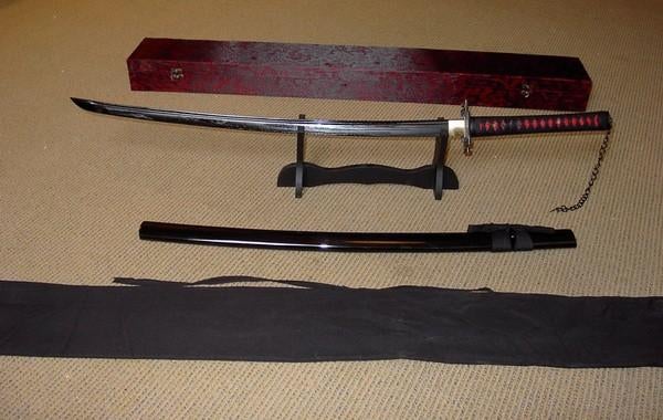 Scherp katana samurai zwaard, sabel, mes, dolk, Ophalen of Verzenden, Overige soorten, Azië, Zwaard of Sabel