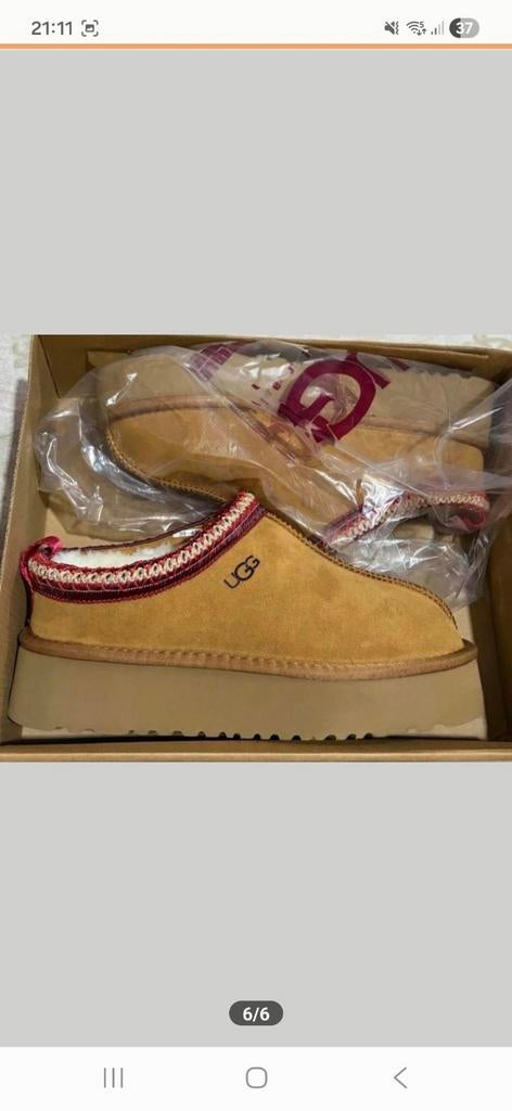 Ugg Tazzman Chestnut Maat 37 & 38, UGG, Bruin, Nieuw, Ophalen of Verzenden