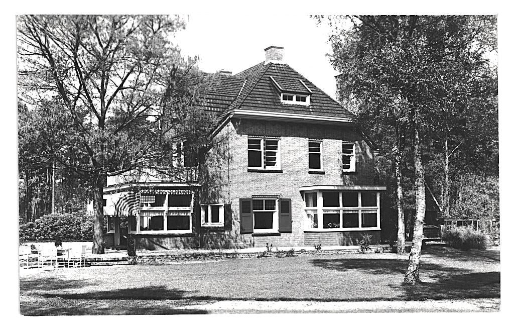 991160 Harderwijk Gld 1952 Sanatorium Sonnevanck Gelopen met, Verzamelen, Ansichtkaarten | Nederland, Gelopen, Gelderland, 1940 tot 1960