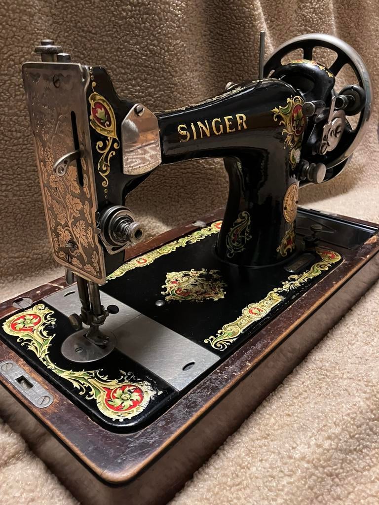 SINGER | antiek | naaimachine uit 1924 | decorstuk | 128K, Ophalen