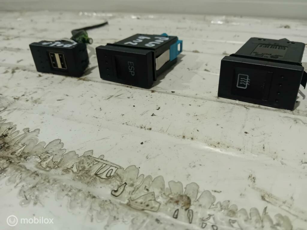Schakelaar Volkswagen Polo, Ophalen of Verzenden, Gebruikt
