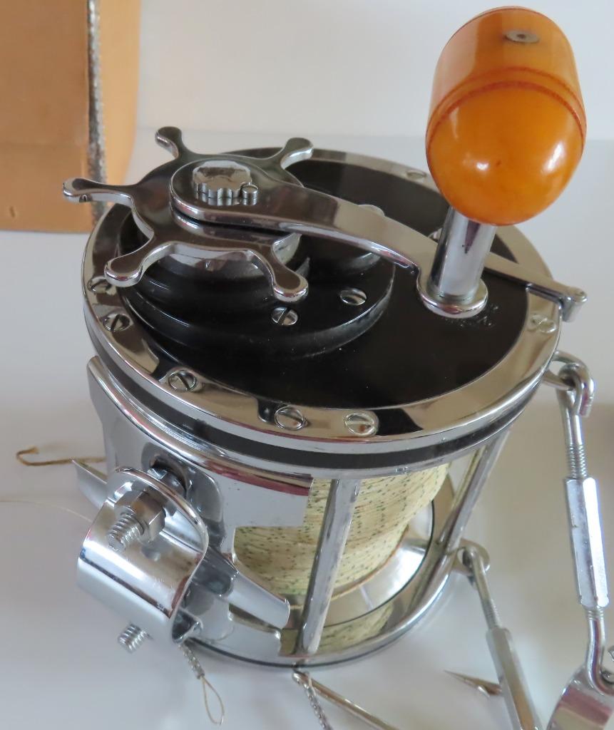 Vintage (1938-1940) PENN SENATOR REEL 12/0 BIG GAME FISHING, Verzenden, Zo goed als nieuw, Molen