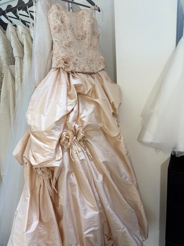 Bruidsmode, Kleding | Dames, Trouwkleding en Trouwaccessoires, Nieuw, Trouwjurk, Roze, Ophalen of Verzenden