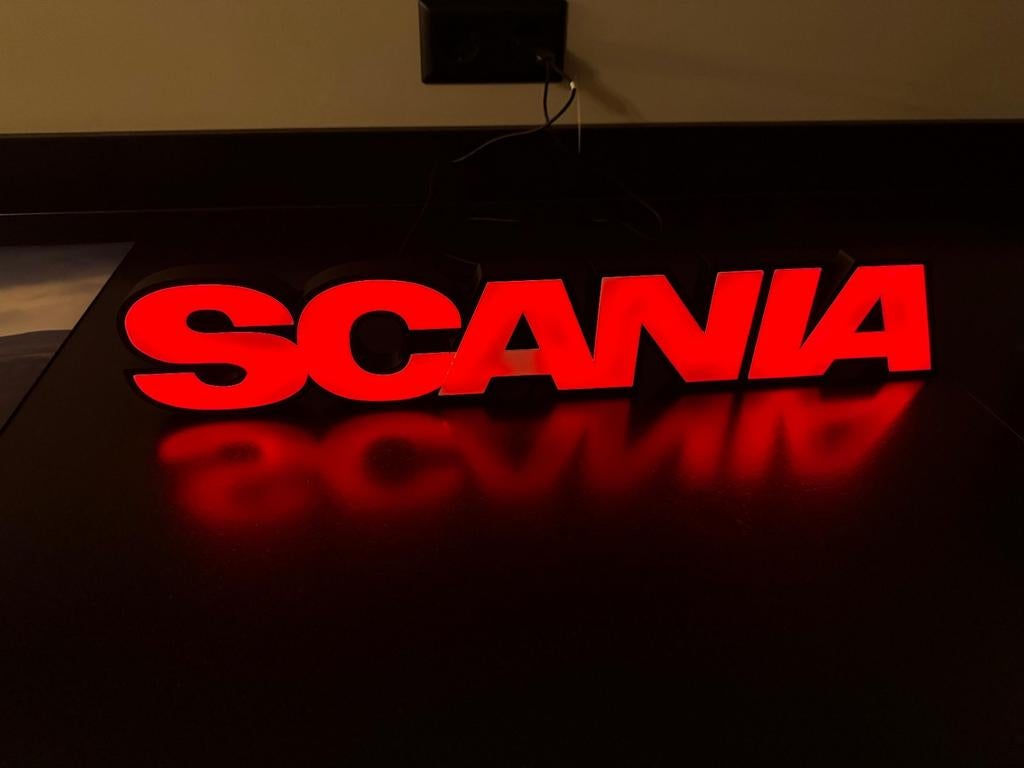 Scania lichtbak 3d geprint, Ophalen of Verzenden, Nieuw, Kunststof, Ledlamp