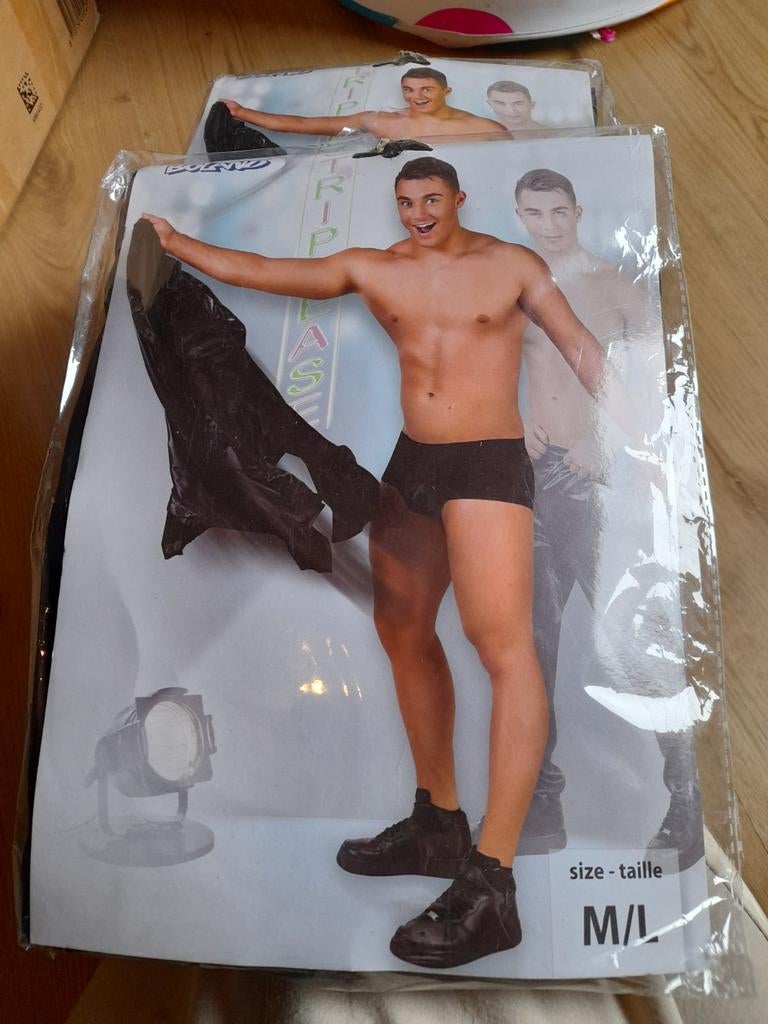 Striptease kostuum - Maat M/L, Onbekend, Maat 48/50 (M), Nieuw, Ophalen of Verzenden