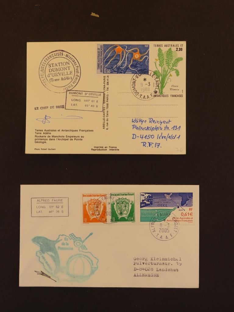 TERRES AUSTRALES et ANT.FR. - MOOIE PARTIJ COVERS (BR46) 1/3, Ophalen of Verzenden, Envelop