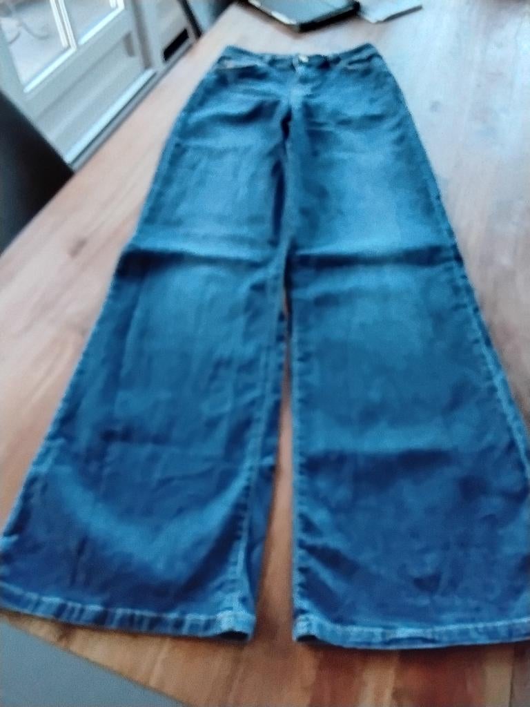 Kleding, Blauw, Ophalen of Verzenden, W27 (confectie 34) of kleiner, Dnm pure
