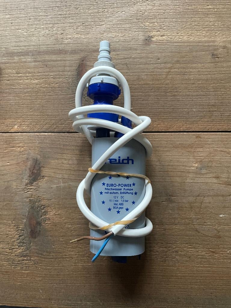 Reich Euro-Power dompelpomp 15 liter met terugslagventiel, Ophalen of Verzenden, Zo goed als nieuw