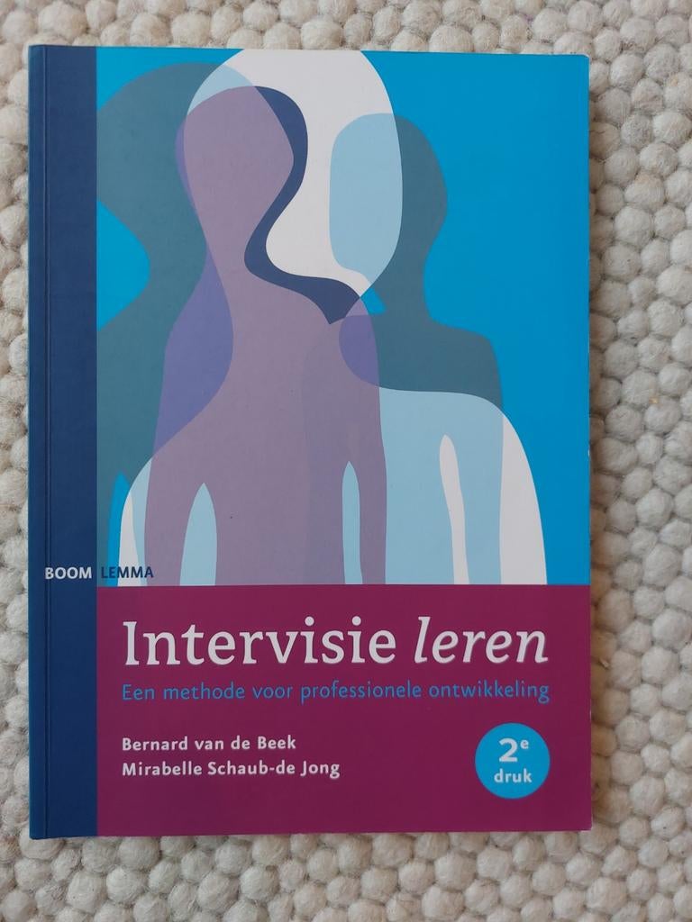 Bernard van de Beek - Intervisie leren, Boeken, Gelezen, Bernard van de Beek; Mirabelle Schaub-de Jong, Alpha, HBO