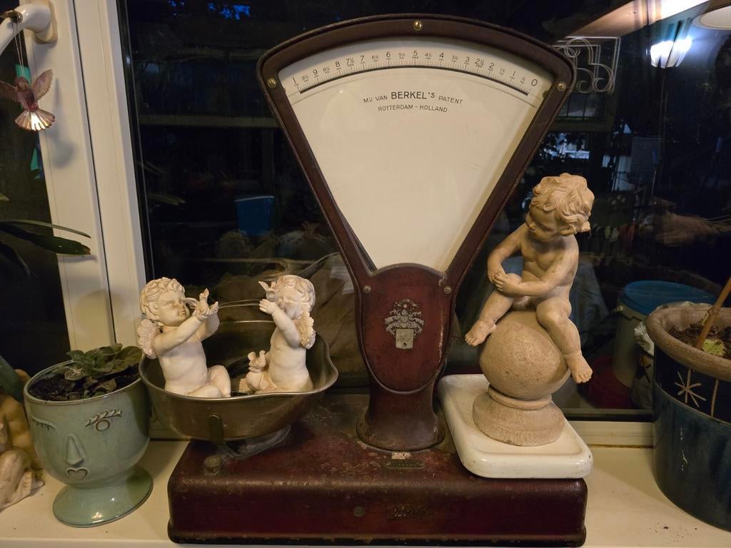 Antieke weegschaal  Berkel, Antiek en Kunst, Antiek | Keukenbenodigdheden, Ophalen