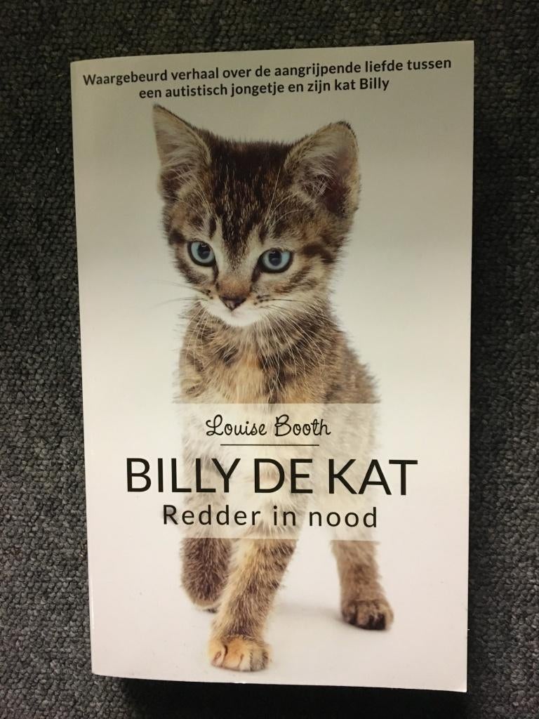 Billy de Kat, redder in nood; door Louise Booth #Katten, Ophalen of Verzenden, Zo goed als nieuw, Louise Booth