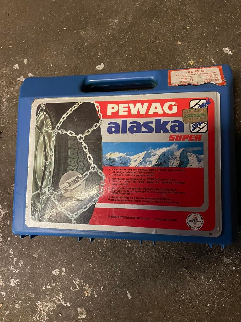 Pewag alaska auto sneeuwkettingen, Auto diversen, Sneeuwkettingen, Ophalen, Gebruikt