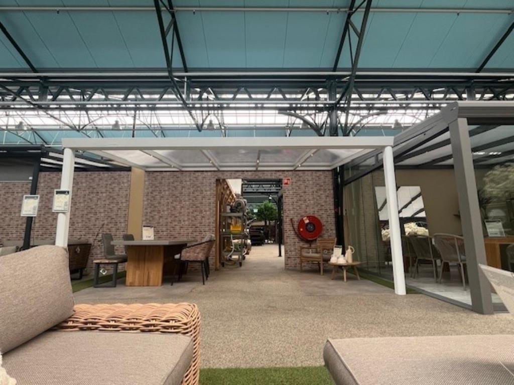 Showroommodel | Terrasoverkapping Trendline, Tuin en Terras, Overkappingen, Ophalen, Gebruikt, Veranda