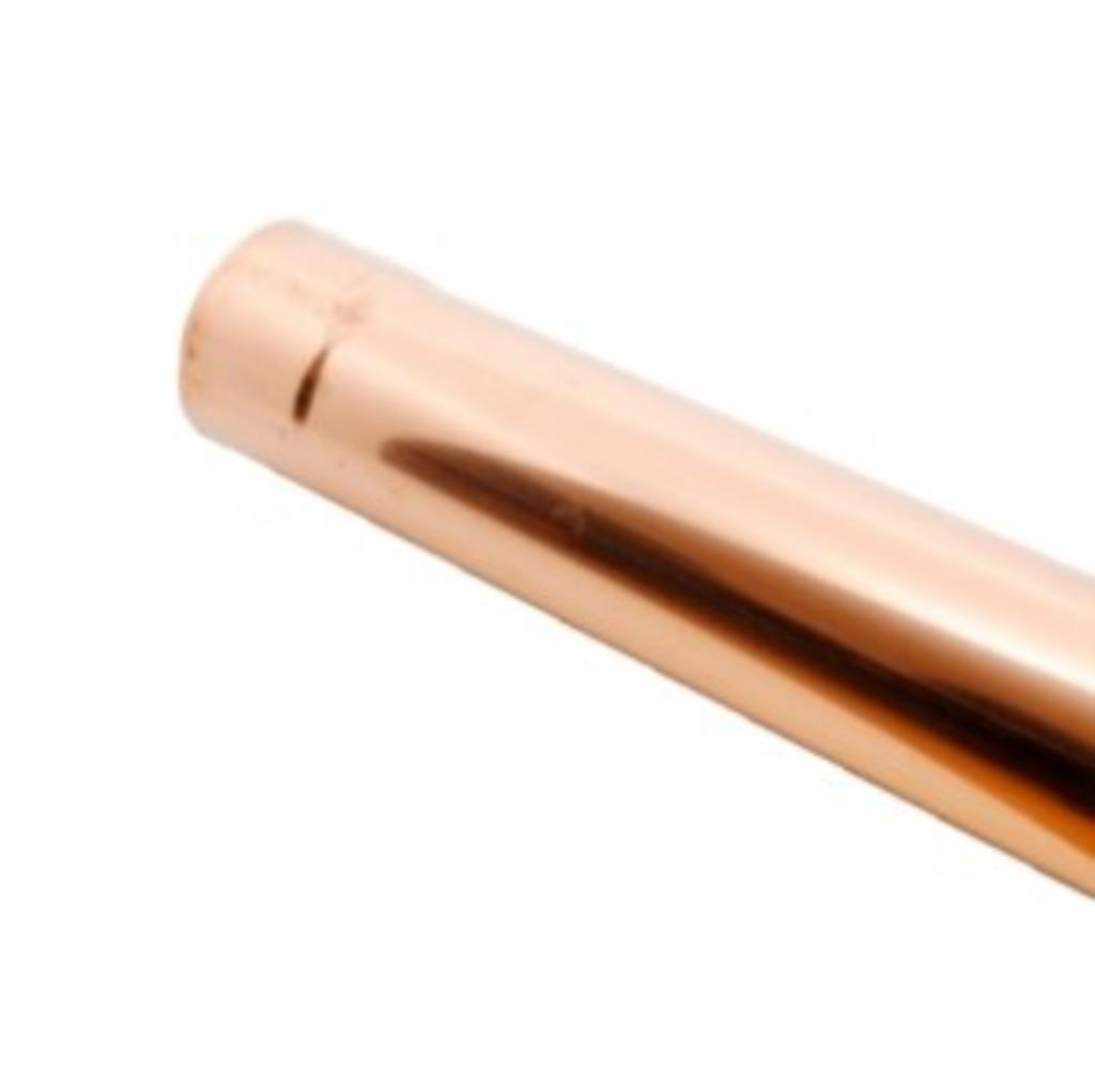 Koperen regenpijp diameter 80      VANKOPERTOTZINK
