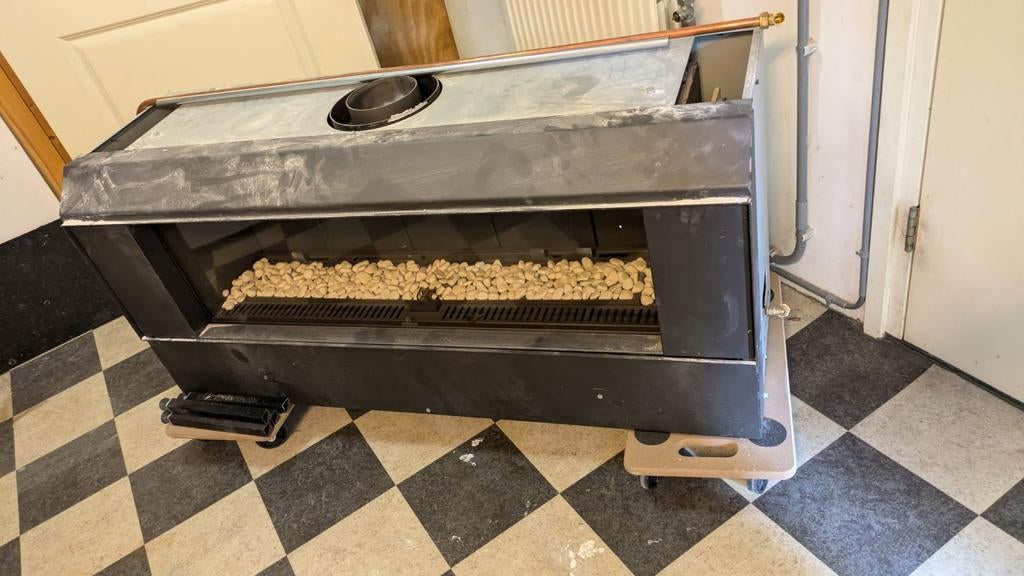 Barbas inbouw gashaard, Huis en Inrichting, Ophalen, Gebruikt, Inbouwhaard, Gashaard