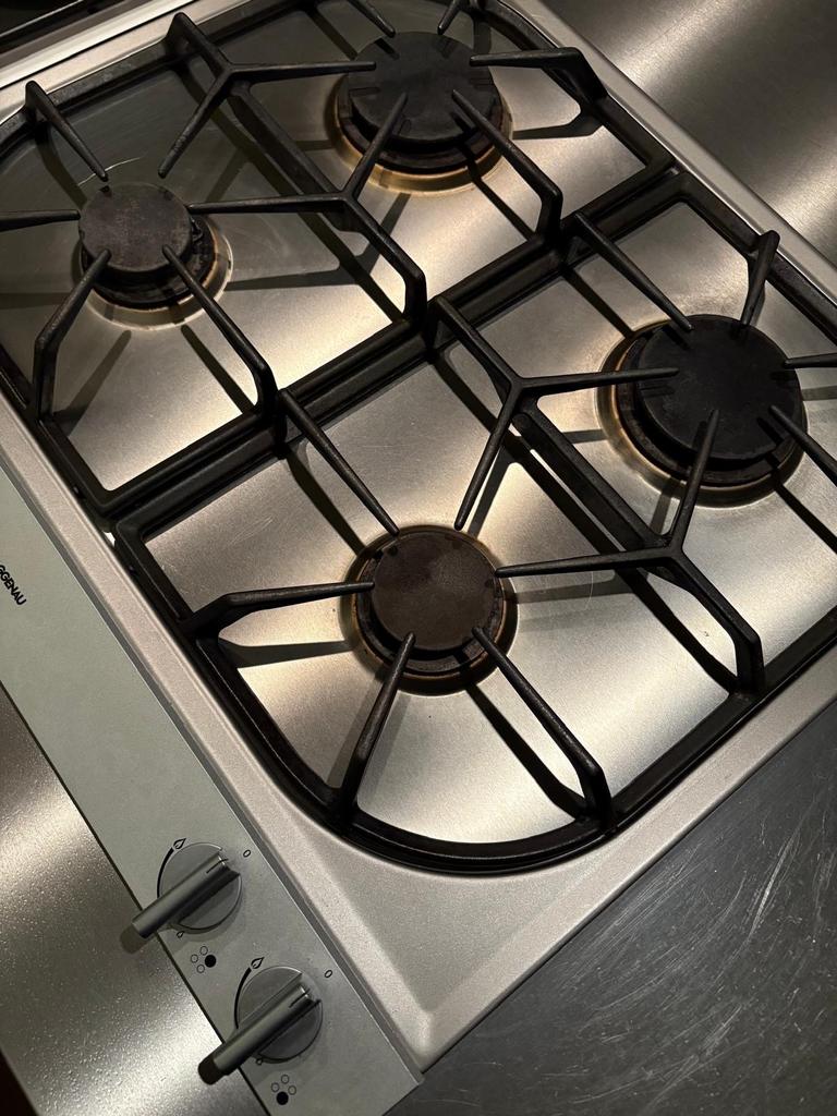Gaggenau Gaskookplaat - Topkwaliteit, Witgoed en Apparatuur, Kookplaten, Ophalen, Tussenbouw, Zo goed als nieuw, Gas