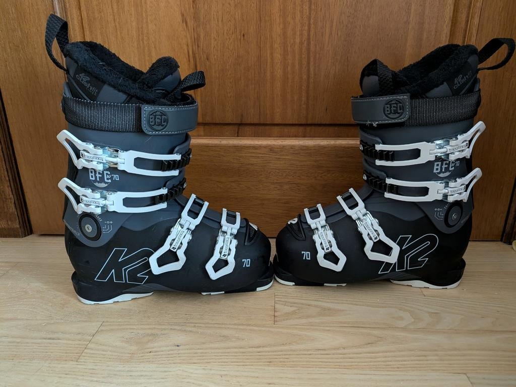 K2 BFC W70 skischoenen - weinig gedragen!, Schoenen, Zo goed als nieuw, Skiën, Ophalen