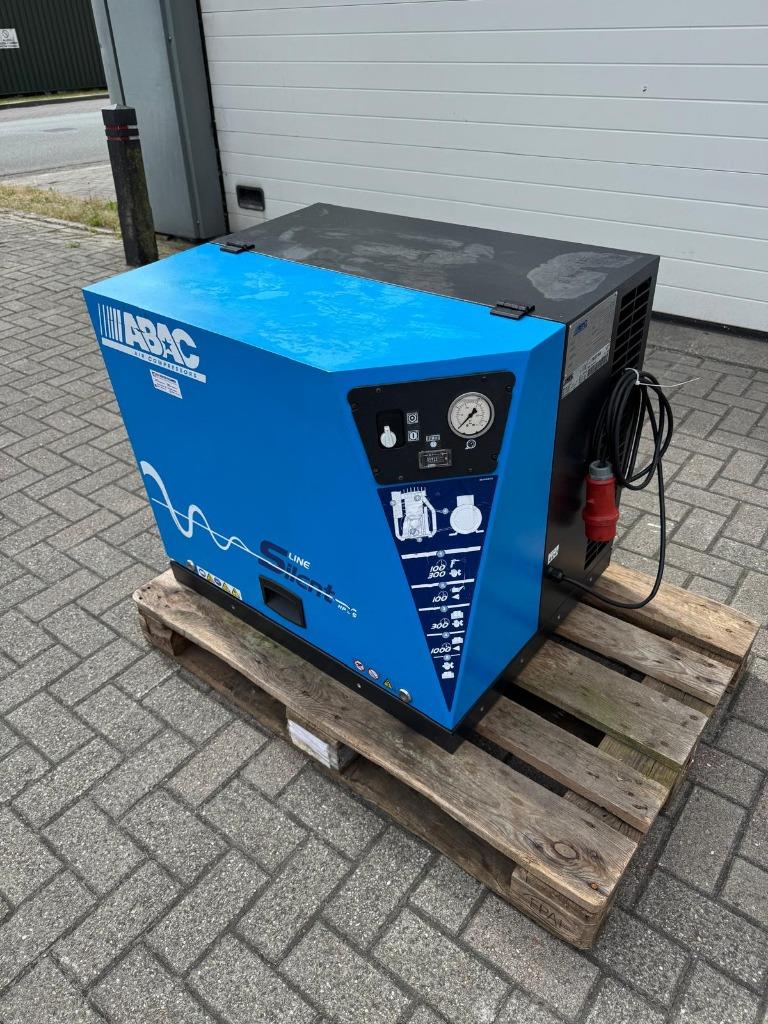Abac geluid gedempte compressor, Doe-het-zelf en Verbouw, Compressors, Ophalen, Gebruikt, 10 bar of meer, Geluidgedempt