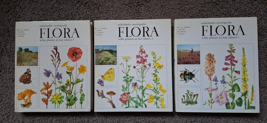Oecologische Flora Nederland - Complete Set in Topstaat, Ophalen of Verzenden, Bloemen, Planten en Bomen