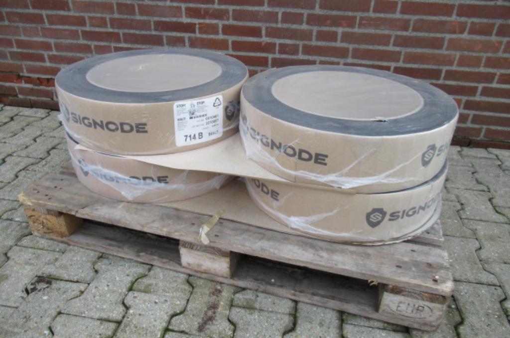 Signode Omsnoeringsband zwart 4x 3200 meter., Ophalen, Nieuw