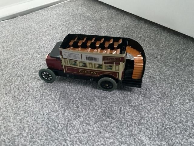 vintage blikken open bus, Antiek en Kunst, Antiek | Speelgoed, Ophalen of Verzenden
