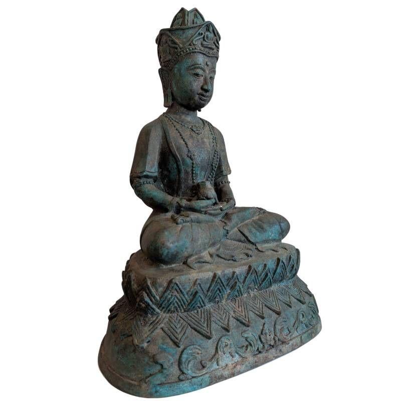 Khmer Lokeshvara (Avalokiteshvara) met kundika LOT 150, Ophalen of Verzenden, Gebruikt