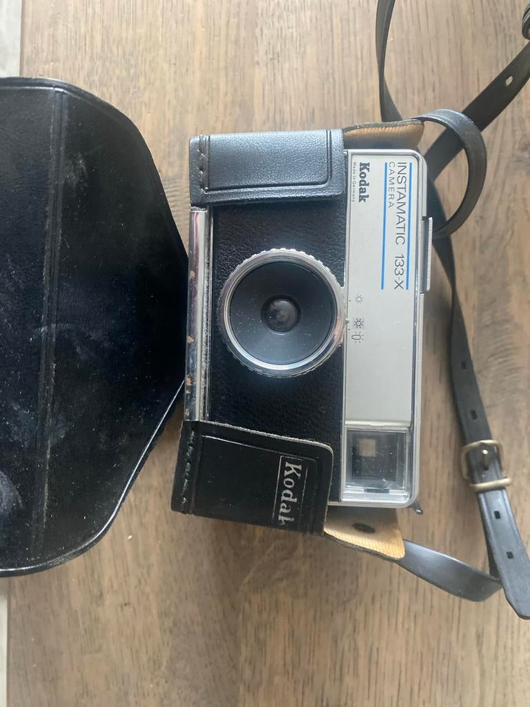 Vintage Kodak Instamatic 133-X Camera, Ophalen of Verzenden, Gebruikt, Compact, Kodak