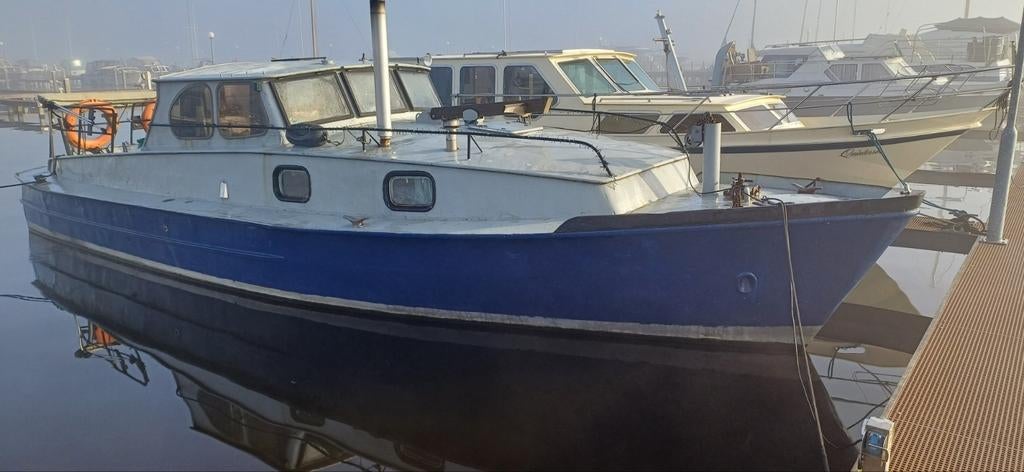 Schottelboot 11,5m – Staal, Diesel OM315 Turbo 180 pk, Ophalen, Gebruikt