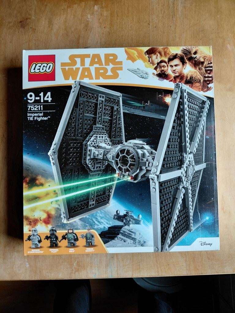 Lego Star Wars - Imperial TIE Fighter - 75211, Ophalen of Verzenden, Zo goed als nieuw, Complete set, Lego