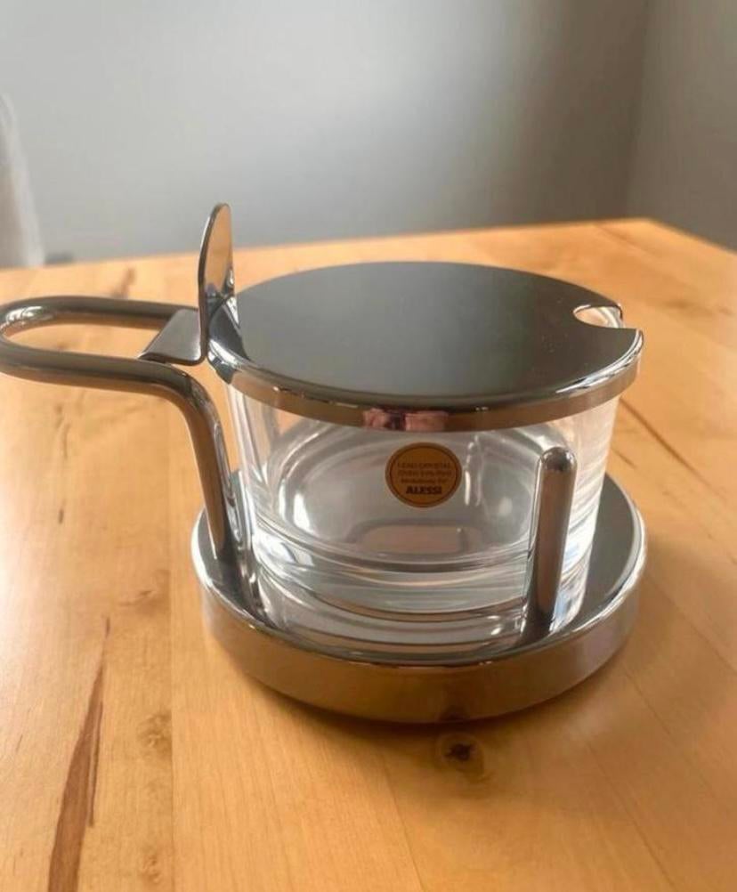 Kaaspot Parmezanse kaas Alessi ZGAN, Overige materialen, Overige typen, Ophalen of Verzenden, Zo goed als nieuw
