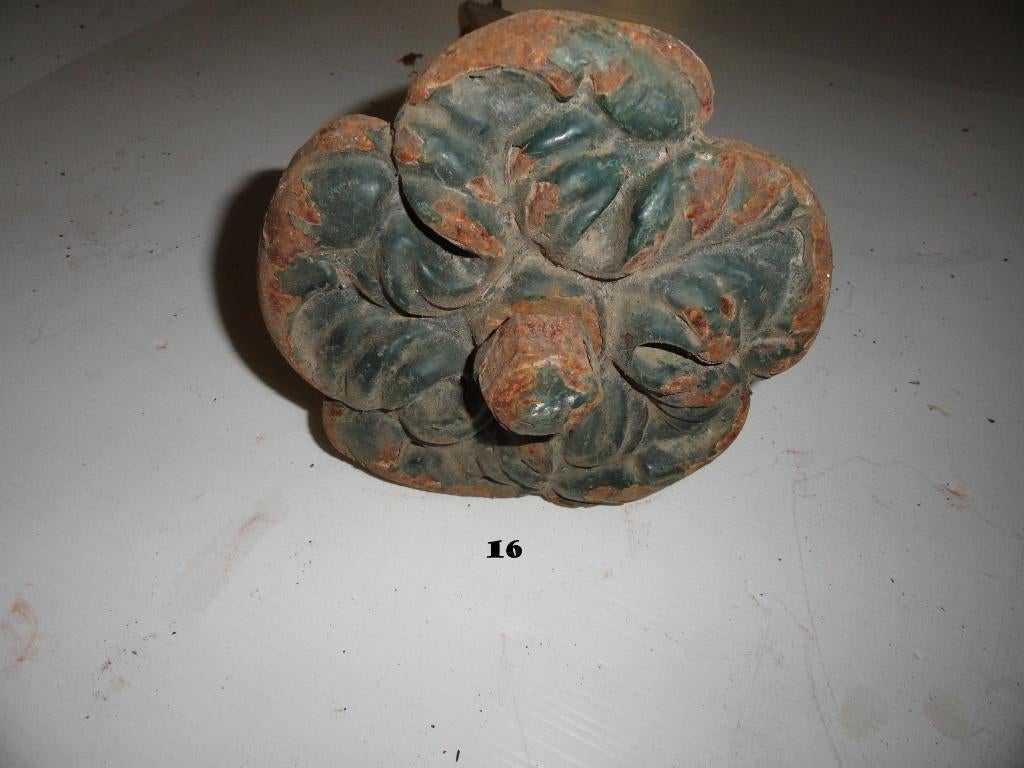 Antieke muurankers / rozetten/ ornamenten / ijzerwaren., Ophalen of Verzenden