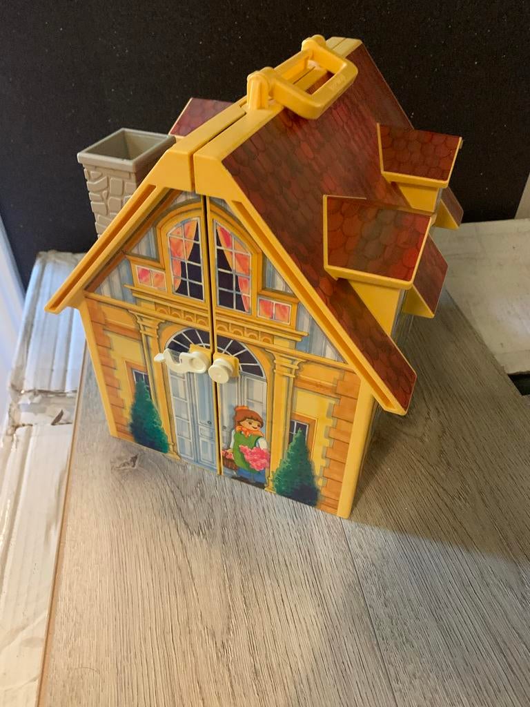 Compleet Vintage  Playmobil Poppenhuis met Accessoires, Kinderen en Baby's, Speelgoed | Playmobil, Ophalen, Gebruikt