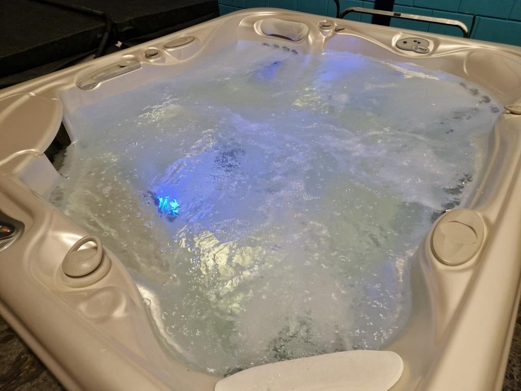 Hotspring sovereign 100%USA Outdoor Whirlpool (energysaver), Ophalen of Verzenden, Zo goed als nieuw, Filter, Vast