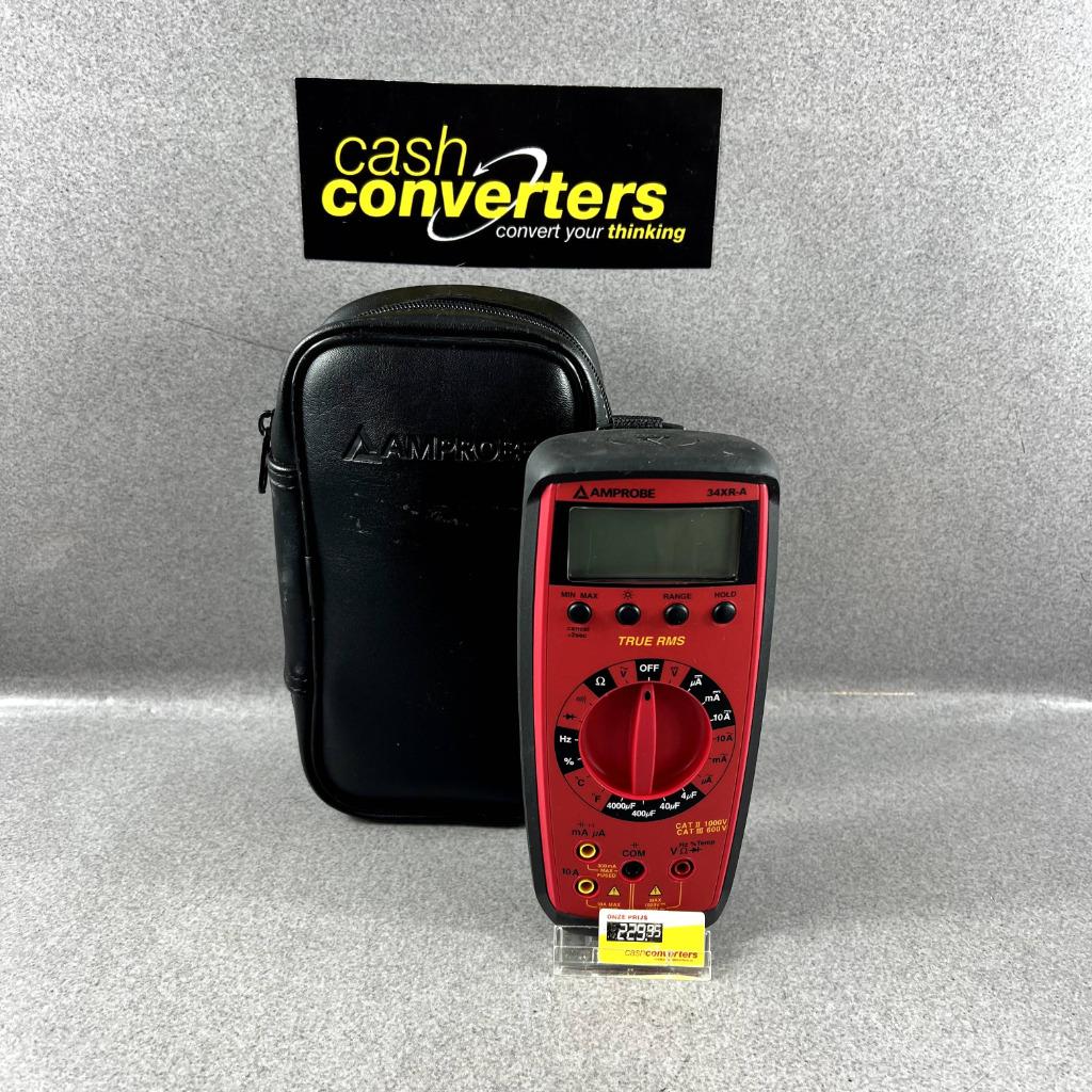Amprobe 34XR-A | multimeter | hoes en kabels | SALE | 392146, Ophalen of Verzenden, Gebruikt, Multimeter